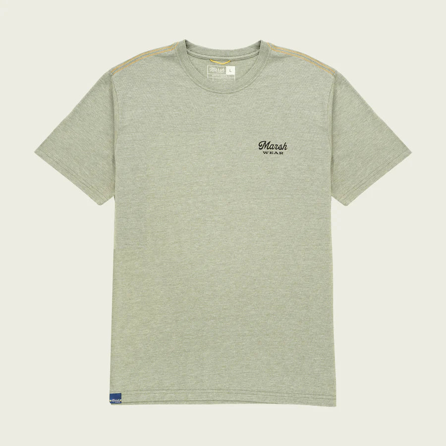 Marsh Wear Paddling T-Shirt - Fossil Heather