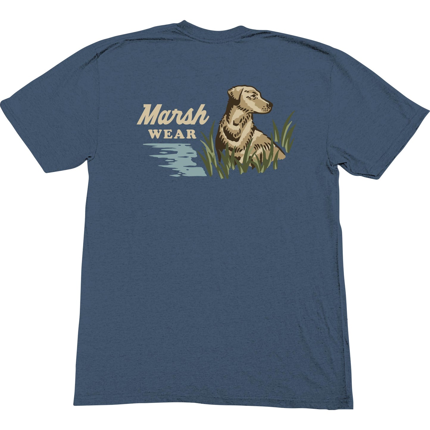 Marsh Wear Heritage Lab Tshirt - Bluefin