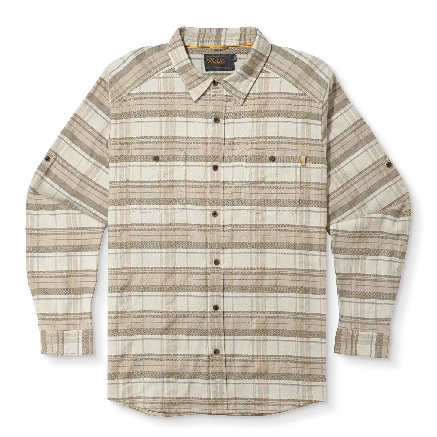 Marsh Wear Westerly Flannel - Pelican