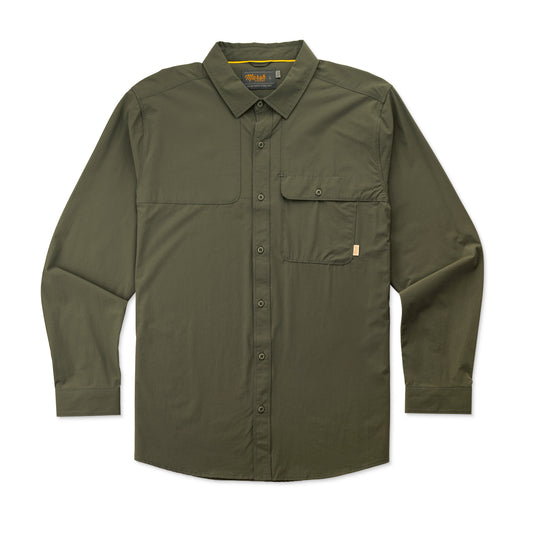Marsh Wear Big Pine Field Button Up Shirt - Fossil