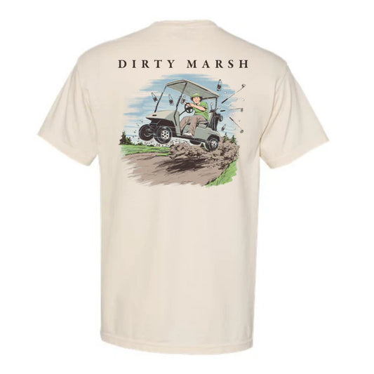 Dirty Marsh Marshall On Da Course Tee | Ivory