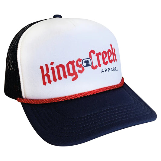 Kings Creek No Brakes Rope Hat- Navy