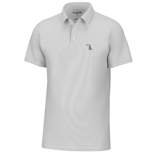 Local Boy Driftwood Polo -Cool Gray