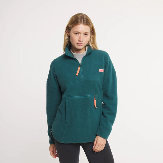 Southern Marsh Ashton Marsupial Fleece Pullover Dark Green