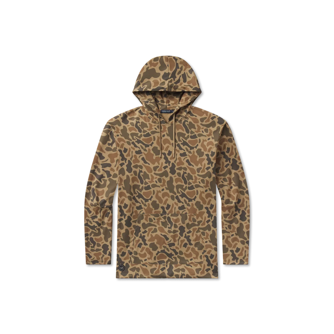 Southern Marsh Baldwyn Active Hoodie - Retro Camo Washed Walnut