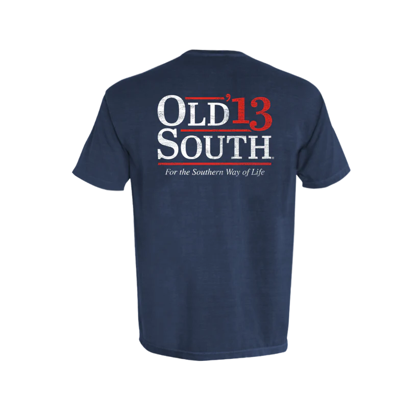 Old South Campaign Logo - S/S Navy – Shade Tree Outfitters