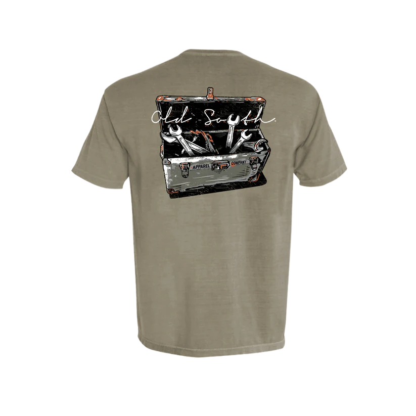 Old South Toolbox S/S T-Shirt - SandStone