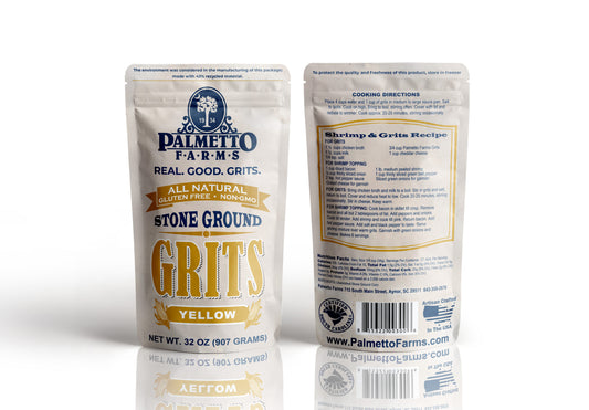 Heritage Stone Ground Yellow Grits – Non-GMO
