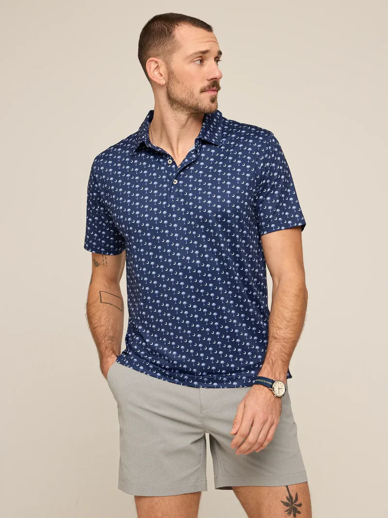 Chubbies Goodnight Palmetto Moon Polo