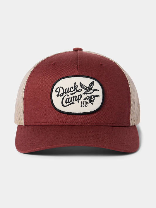 Duck Camp Duck Scripture Austin Trucker - Rust Brown