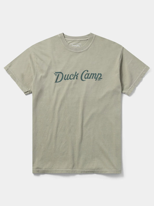 Duck Camp Logo T-Shirt Wheat