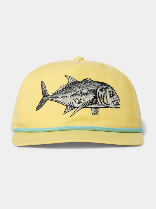 Duck Camp Giant Trevally Rope Hat -Summerland Yellow