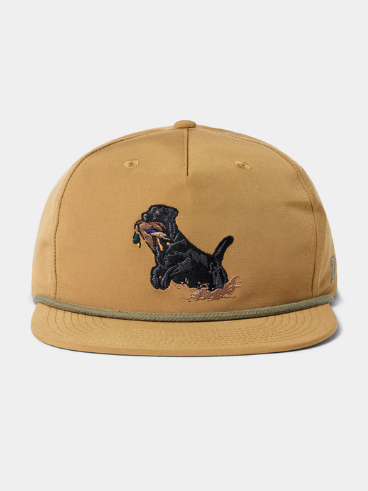 Duck Camp Black Lab Rope Hat -Wheat