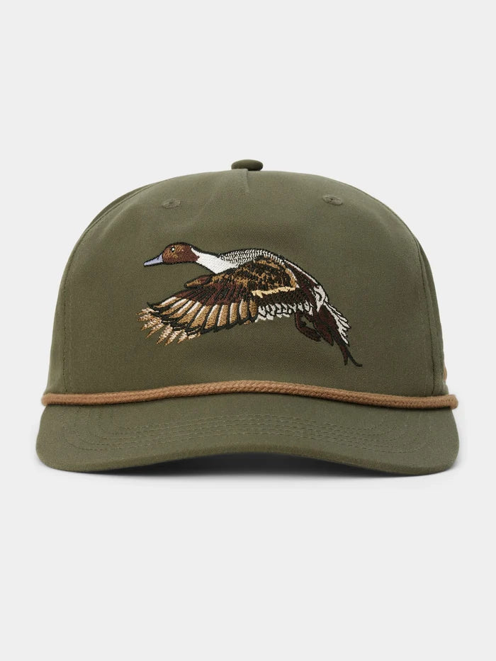 Duck Camp Pintail Rope Hat - Military Green