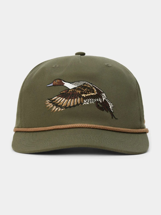 Duck Camp Pintail Rope Hat - Military Green