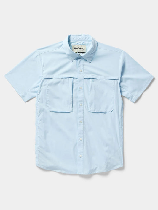 Duck Camp Lightweight Fishing Shirt Short Sleeve - Ice Water