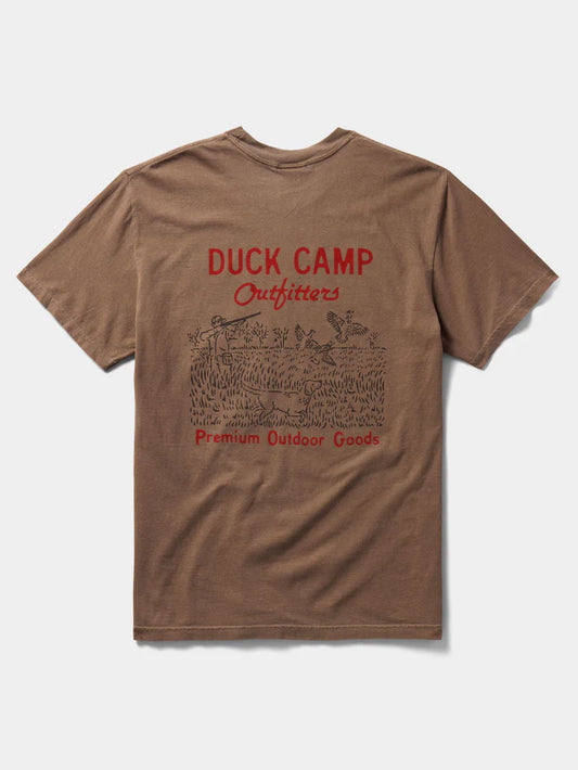 Duck Camp Pheasant Field Tee - Pin Oak