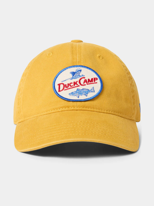 Duck Camp Pheasant Redfish Dad Hat - Mustard