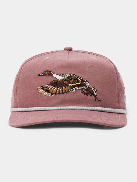 Duck Camp Pintail Rope Hat - Rosewood