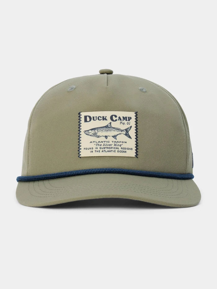 Duck Camp Silverking Patch Rope Hat Sagebrush