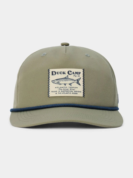 Duck Camp Silverking Patch Rope Hat Sagebrush