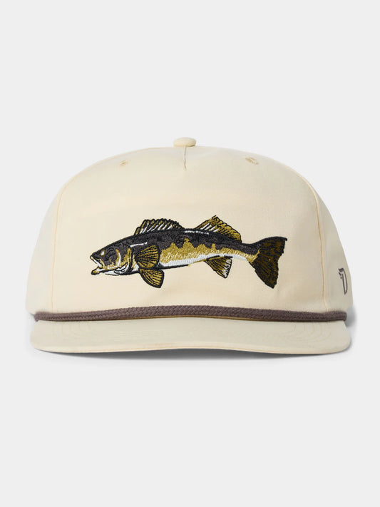 Duck Camp Walleye Rope Hat - Ivory