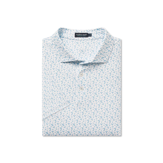 Southern Marsh Flyline Performance Polo - In Flight White