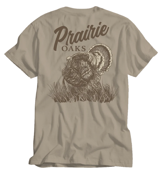 Prairie Oaks Full Strut Tee - Hummus