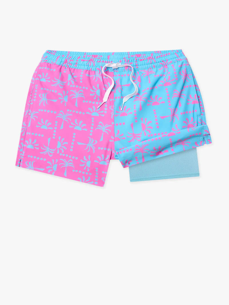 Chubbies Boys Lined Classic Swim Trunk The Pacific Grids