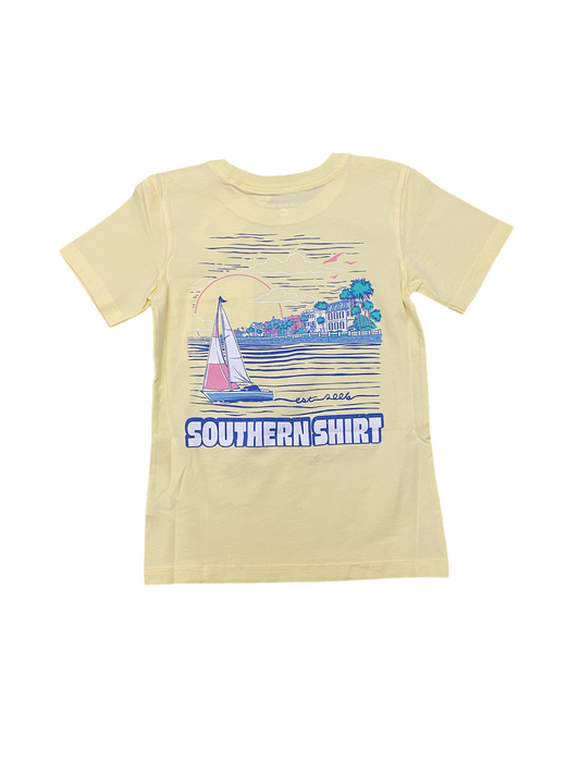 SSCO Youth Sunset Cruise Tee - Canary