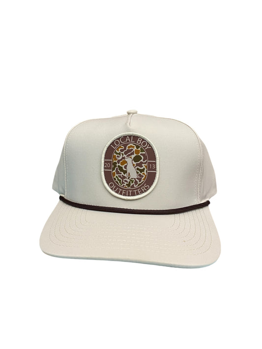 Local Boy Vintage Crest HC Rope Hat - Light Khaki