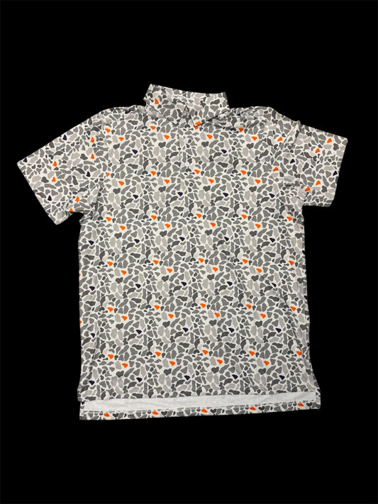 Meripex Performance Polo - SC Camo Orange/Purple
