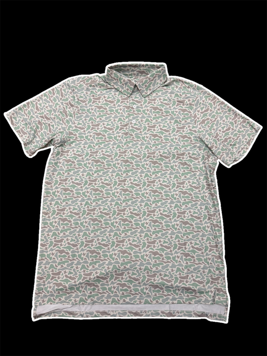 Meripex Performance Polo - Marsh Camo