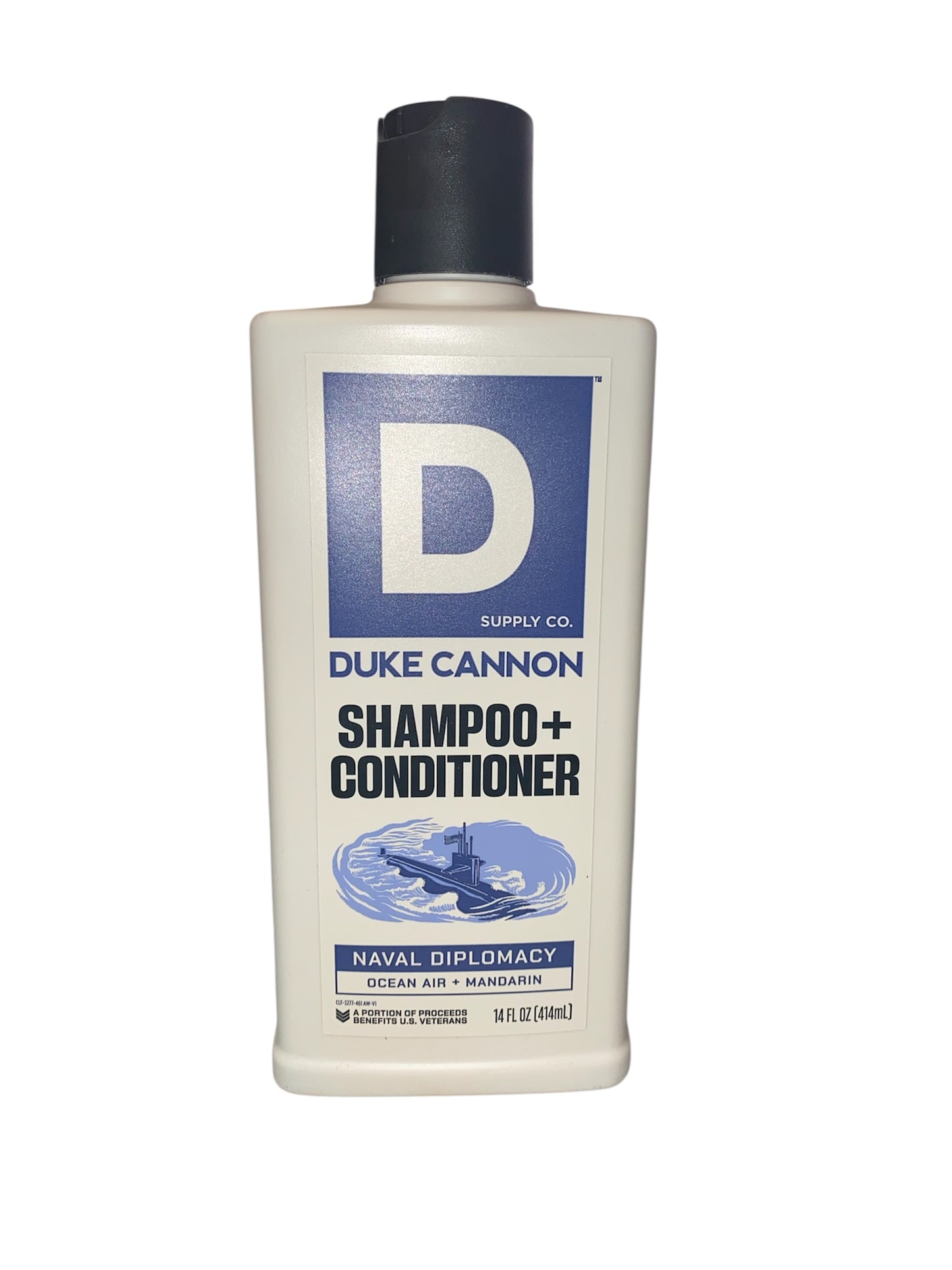 Duke Cannon News Anchor 2-IN-1 Hair Wash - Naval Diplomacy
