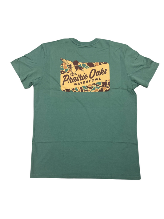 Prairie Oaks Waterfowl Traditions Camo Label