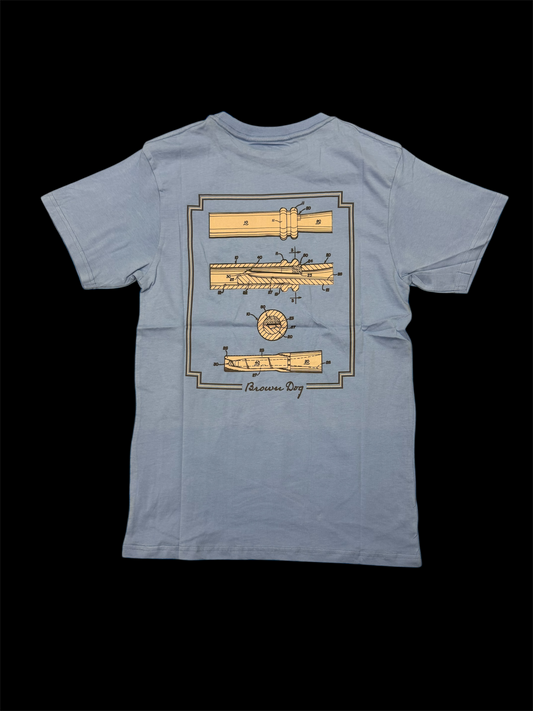WBD Duck Calls Tee - Della Blue