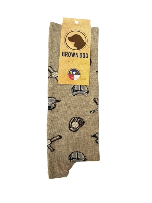 WBD Baseball Socks - Oatmeal