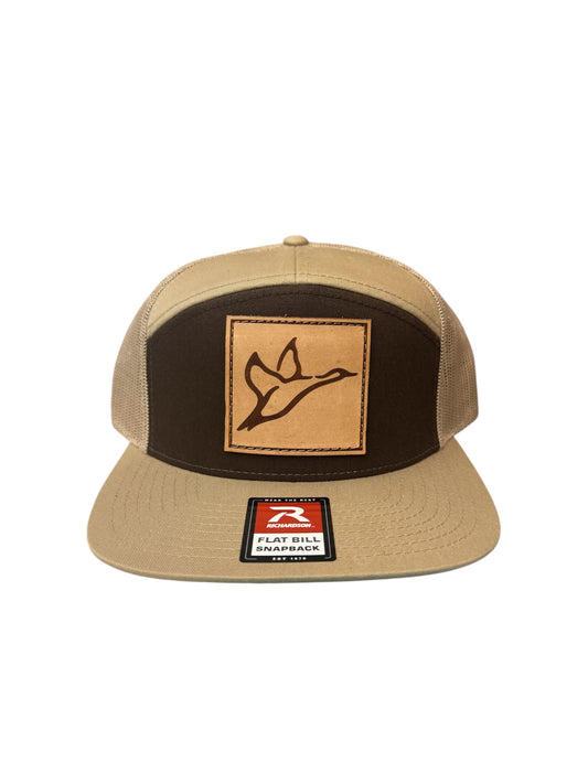 Combat Waterfowl 7 Panel Khaki/Coffee Patch