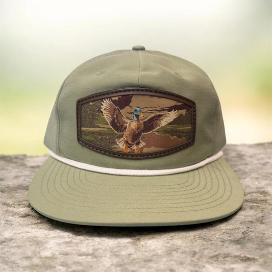 Zep-Pro Rope Mallard Hat - Sage/White