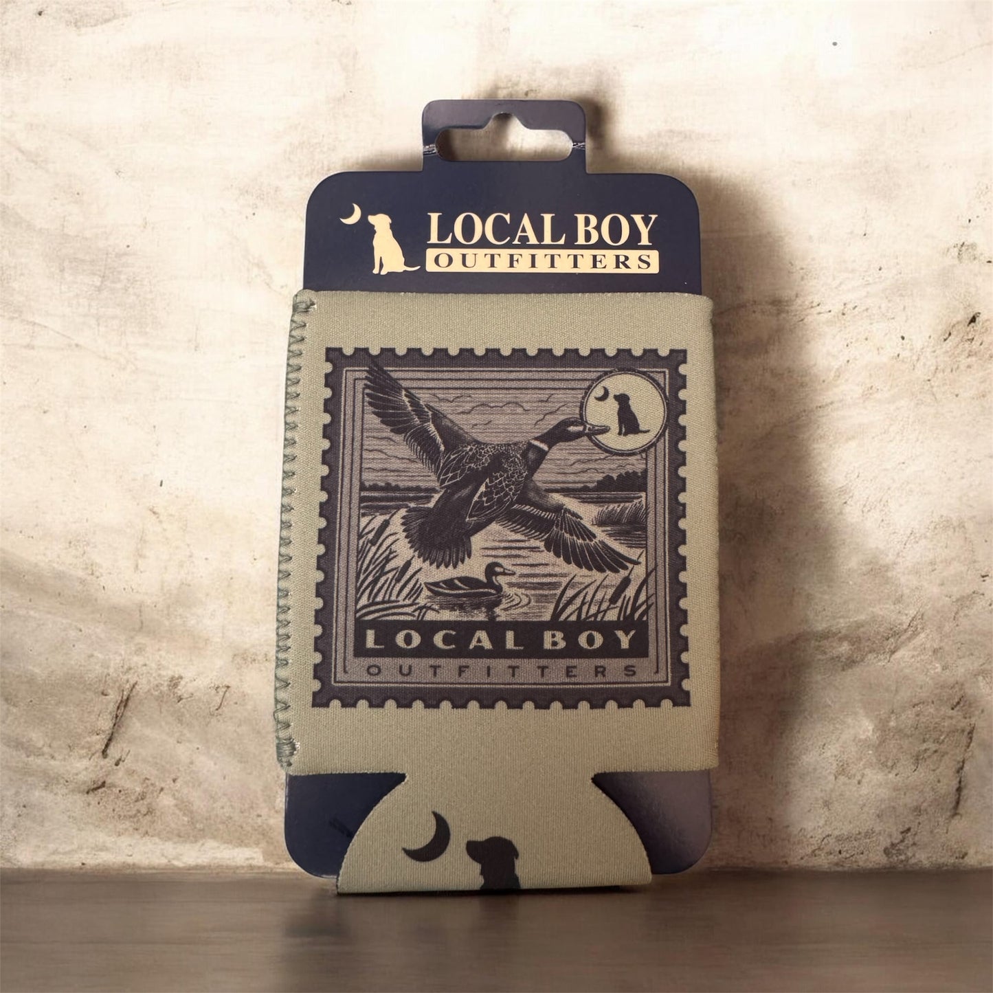 Local Boy Duck Stamp Koozie - Bay