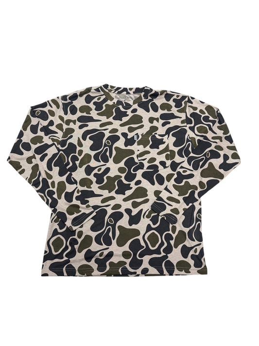 Heybo Bottoms Crewneck Shirt - Traditions Camo/Olive