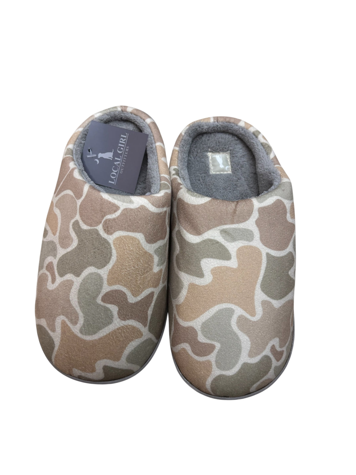 Local Girl Slippers - Forest Camo Desert
