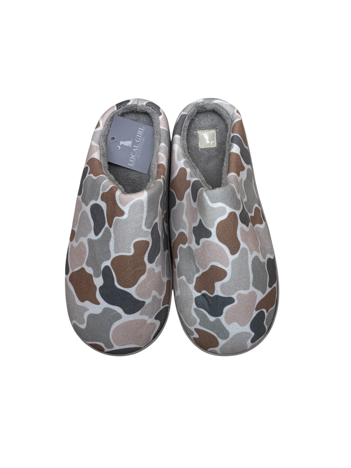 Local Girl Slippers - Forest Camo Flora