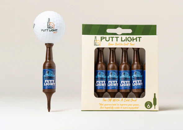 Putt Light Beer Bottle Golf Tees - Bud Light