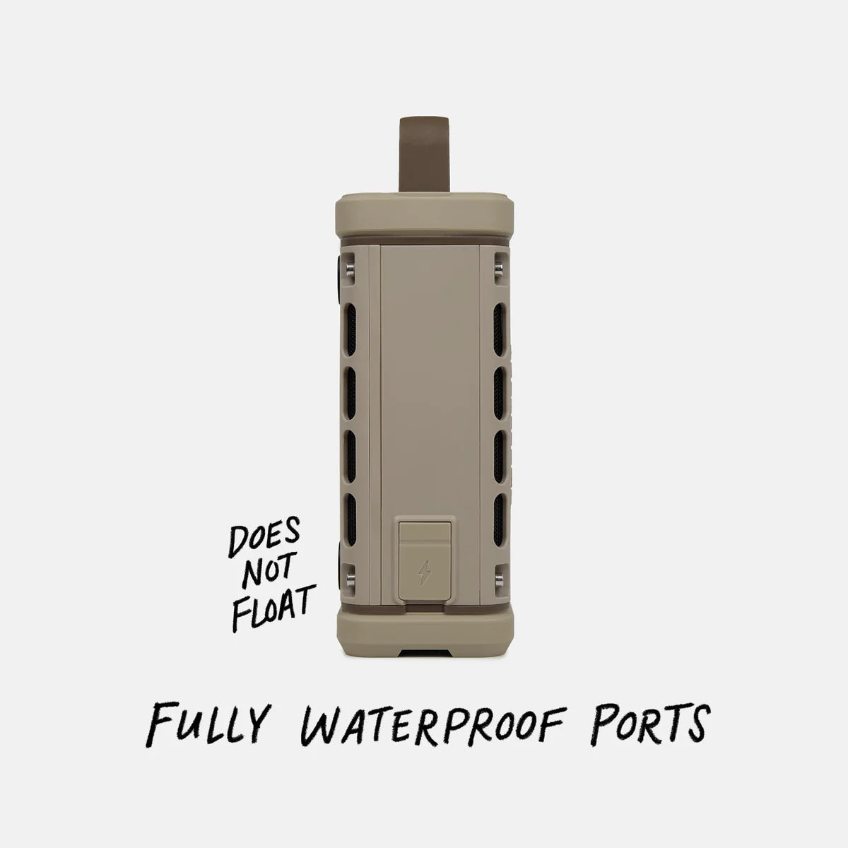 Turtlebox Ranger Waterproof Speaker - Tan