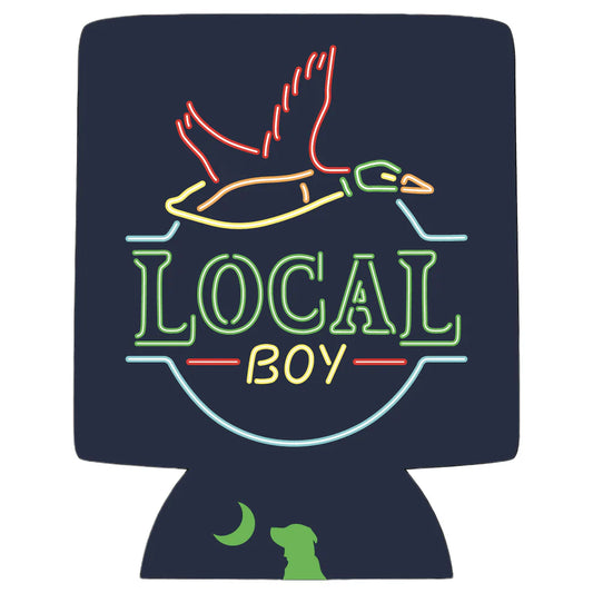 Local Boy Neon Duck Latte Koozie