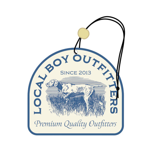 Local Boy Vintage Pointer Air Freshener - Black Ice Scent