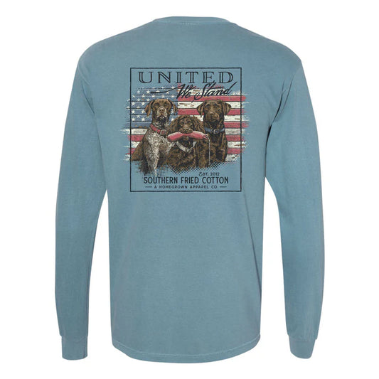 Southern Fried Cotton United We Stand - Ice Blue