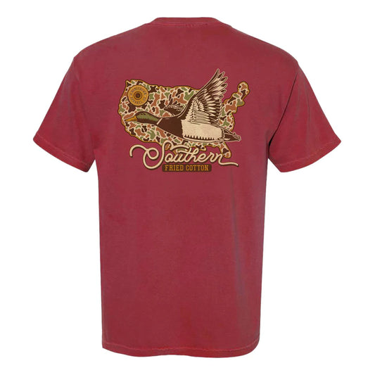 Southern Fried Cotton USA Droppin' In Tee