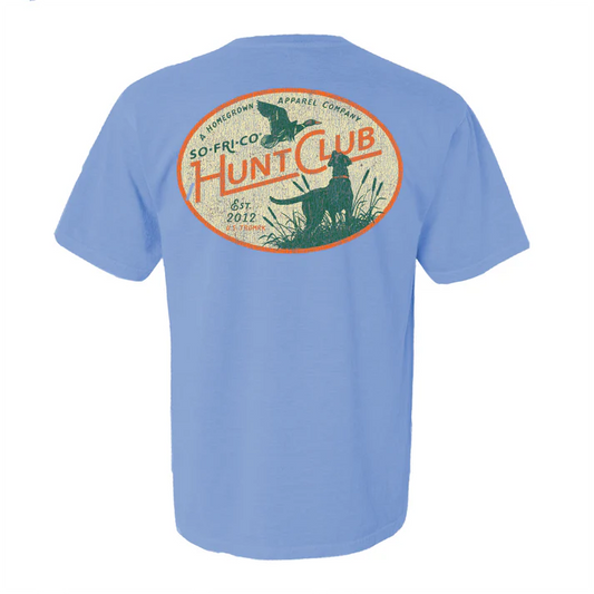 SoFriCo. Hunt Club Tee - Washed Denim